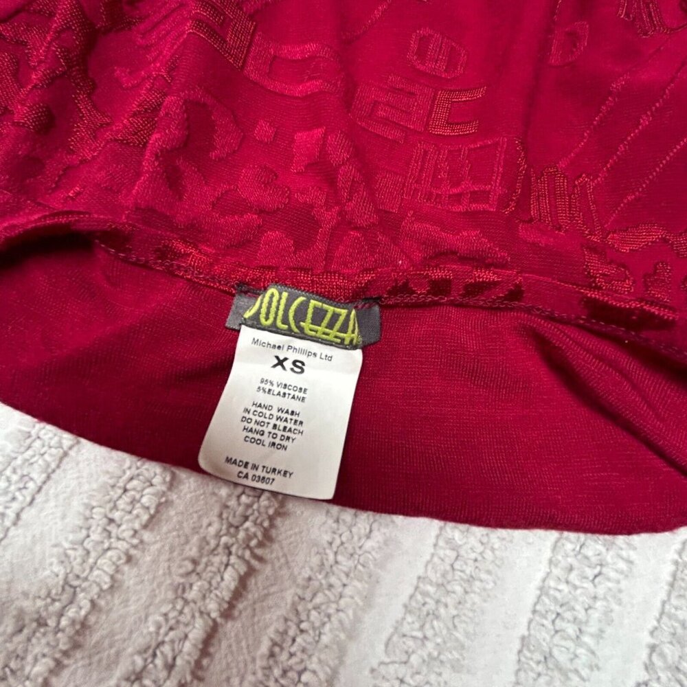 Dolcezza Womens Pullover Sweater Embroidered Long… - image 7